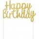 Papierový zápich na tortu - "Happy Birthday" 14x11 cm