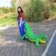 Nafukovací kostým - Kusanec od krokodíla
