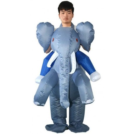 Nafukovací kostým - Jazdec na slonovi