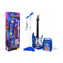 Elektrická kytara + mikrofon + zesilovač