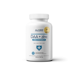 DAA - kyselina D-asparagová + Zinek | 600mg | 120 cps Doplněk stravy pro muže