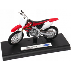 Model motorky na podstavě - Welly 1:18 - Honda CR250R