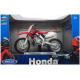 Kovový model motorky - Welly 1:18 - Honda CR250R