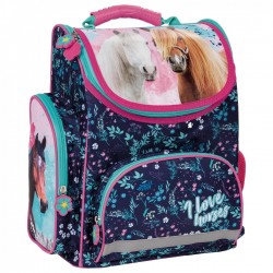 Dětský batoh ERGONOM - Pink horses