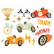 Mini sada - Car racing party - 11ks
