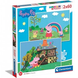 Dětské puzzle - Peppa Pig II. - Sada 2x60ks