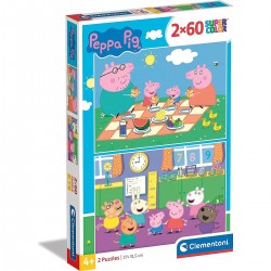 Dětské puzzle - Peppa Pig III. - Sada 2x60ks