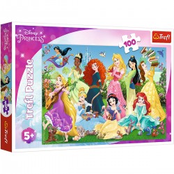 Dětské puzzle - Disney Princess II. - 100ks