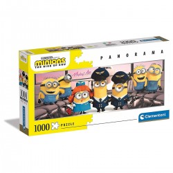 Puzzle - Panorama minions - 1000ks