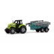 Traktor s postřikovačem - Zelený, 23cm