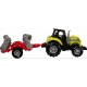 Traktor s agregátom - Červený, 20cm