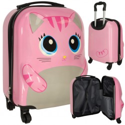 Dětský kufr na kolečkách - Travel cat