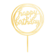 Zápich na dort - Happy Birthday, kulatý 11cm