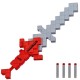 Pixelový meč - Minecraft + 4 šipky