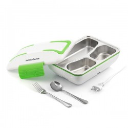 Elektrický jídlonosič PRO 50W InnovaGoods - Bílo zelená